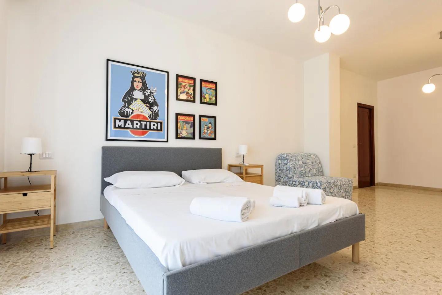 2br Per 5 Con Patio Privato - Vicino Centro Appartement Naples
